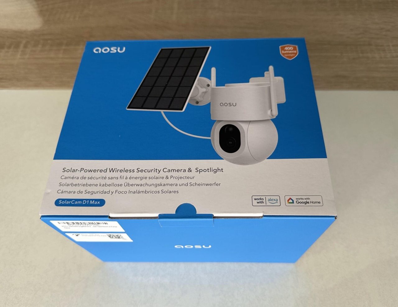 Test De La Caméra Aosu SolarCam D1 Classic - AutoDomo