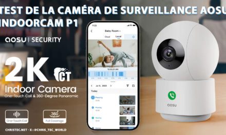 Indoor Cam P1 test de la caméra d’intérieur d’AOSU : Intelligente, compacte et polyvalente