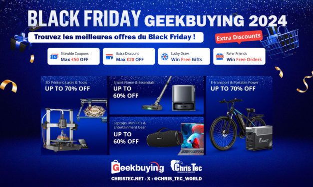 Black Friday Geekbuying 2024 : Profitez des Offres Incomparables