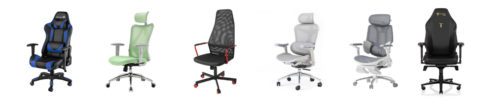 MUSSO E600SE - Chaise De Bureau Ergonomique Ajustable à 3 Niveaux, Accoudoirs Et Appuie-tête Réglables 3D, Avec Repose-pieds, Conçue Pour Les Femmes Et Les Adolescents, Protection De La Colonne
