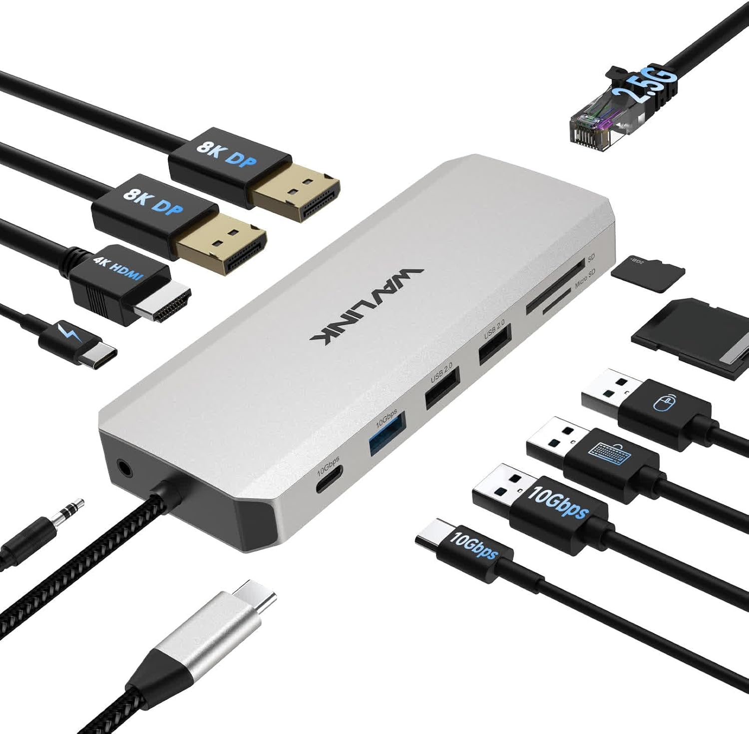 ChrisTec image test du Wavlink USB C 12 en 1 (2)