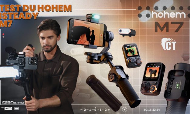 Test complet Hohem iSteady M7 : le meilleur gimbal pour smartphone en 2025 ?