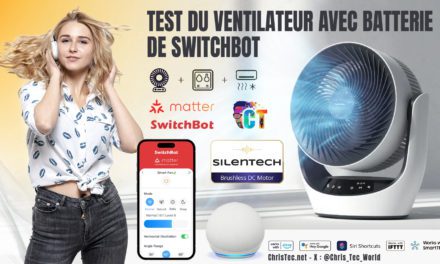 Test du ventilateur intelligent SwitchBot : un ventilateur rotatif sur batterie, silencieux et connecté