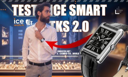 Test ICE Smart TKS 2.0 : Avis complet sur la smartwatch Silver Black