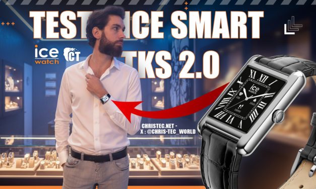 Test ICE Smart TKS 2.0 : Avis complet sur la smartwatch Silver Black