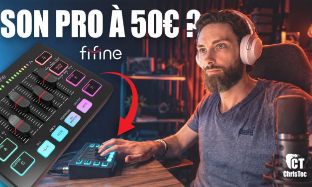 Test et Avis : Table de Mixage Audio FIFINE AmpliGame SC3