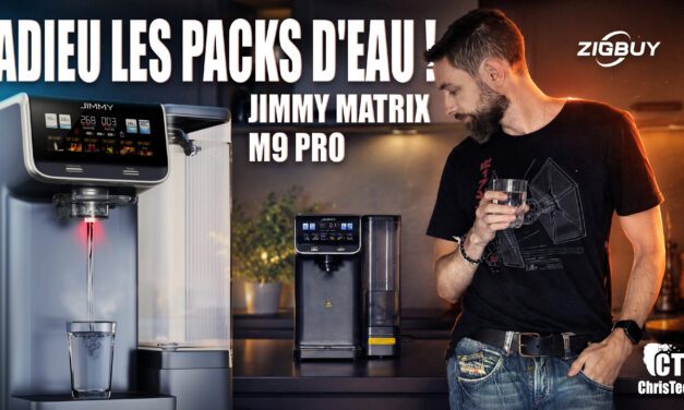 JIMMY Matrix M9 Pro : test et avis de la fontaine à eau par osmose inverse