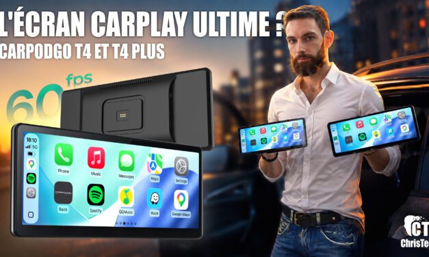 Test CarpodGo T4 et T4 Plus : L’écran CarPlay Idéal ?
