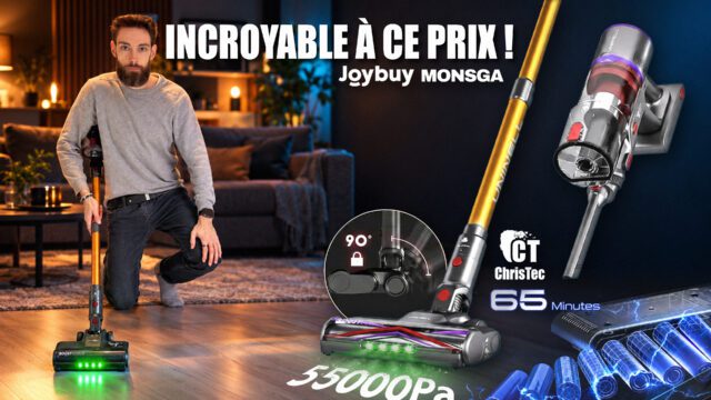 Test MONSGA X UNINELL HOME UV5 : que vaut cet aspirateur sans fil à petit prix ?