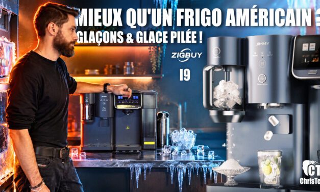 Test JIMMY Matrix I9 : machine à glaçons, glace pilée et eau fraîche