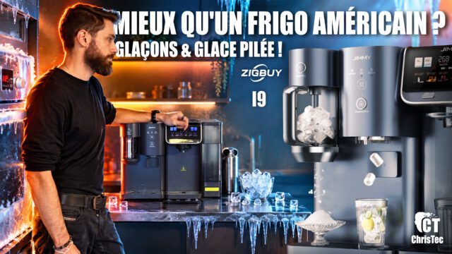 Test JIMMY Matrix I9 : machine à glaçons, glace pilée et eau fraîche